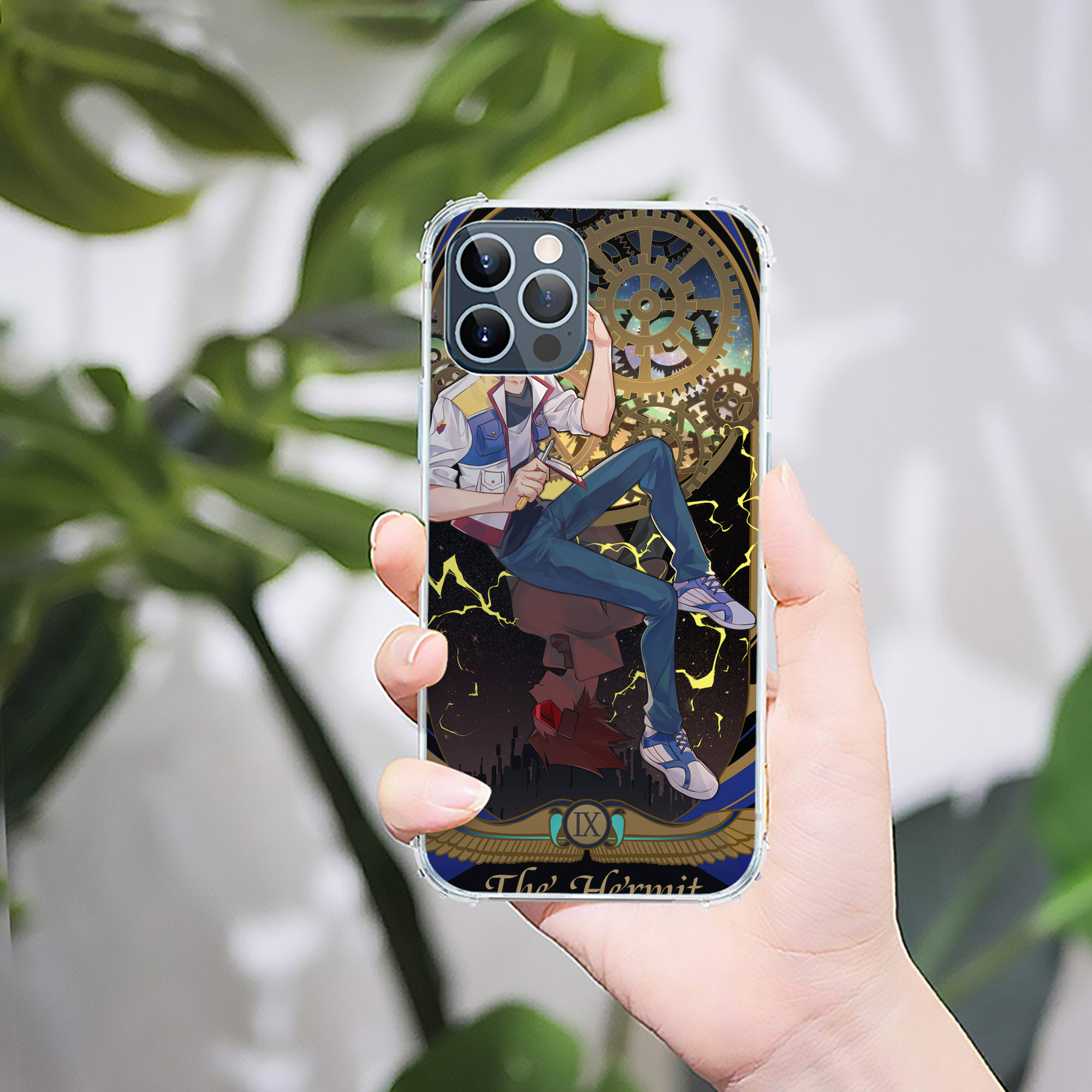 （画像用） 遊☆戯☆王 Yu-Gi-Oh! 【iPhone 12シリーズ対応】透明スマホケース（クリアソフトケース）